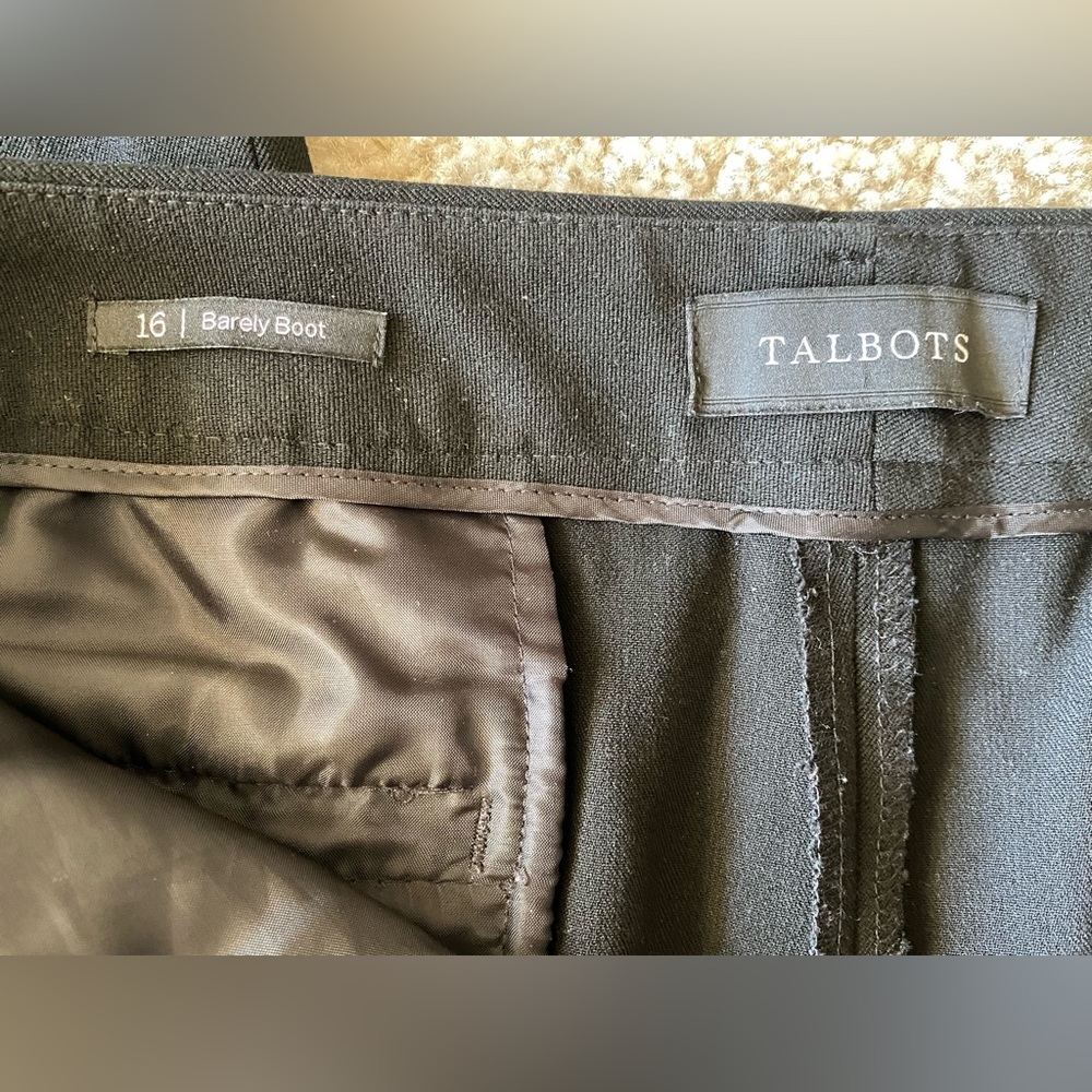 Talbots, Refined Bi-Stretch Barely Boot Trouser P… - image 5